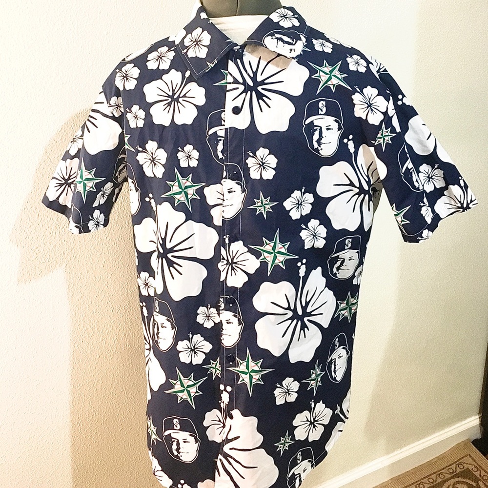 Seattle Mariners + Lou Piniella Button-Up Hawaiian